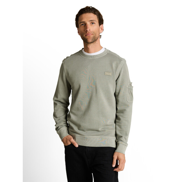 Tom Tailor Garment dyed crew-neck sweatshirt 1050203 large