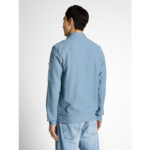 Tom Tailor Structured stand-up sweat jacket 1050206 large