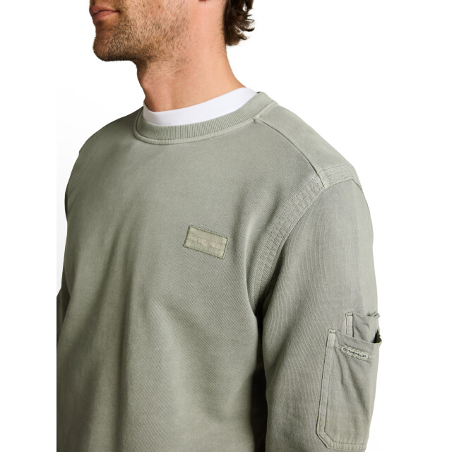 Tom Tailor Garment dyed crew-neck sweatshirt 1050203 large