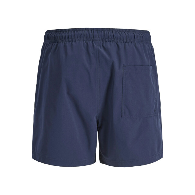 Jack & Jones Heren zwemshorts jpstmaui tropic 2-pack effen zwart/donkerblauw 12302145-Black NAVY BLAZER large