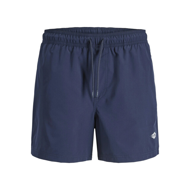 Jack & Jones Heren zwemshorts jpstmaui tropic 2-pack effen zwart/donkerblauw 12302145-Black NAVY BLAZER large