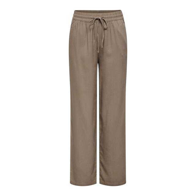 Jacqueline de Yong Jdysay hw linen wide pant wvn noos taupe 4109.77.0056 large