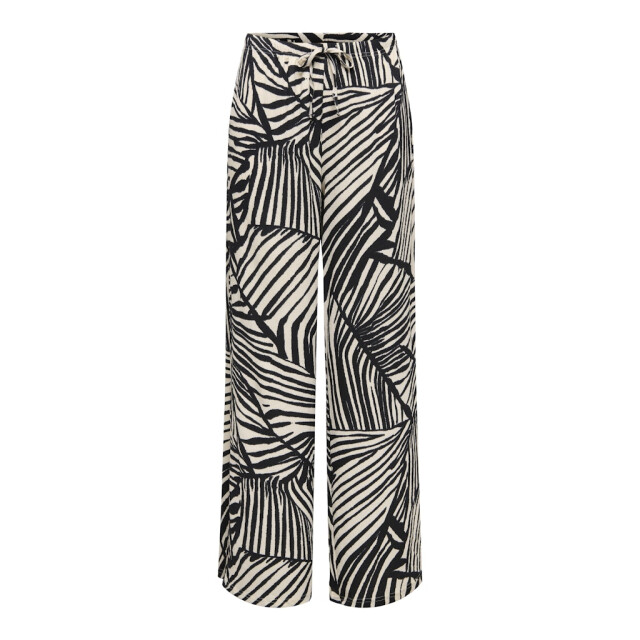 Jacqueline de Yong Jdydebbie new loose pant jrs dia ecru dessin 4109.08.0030 large