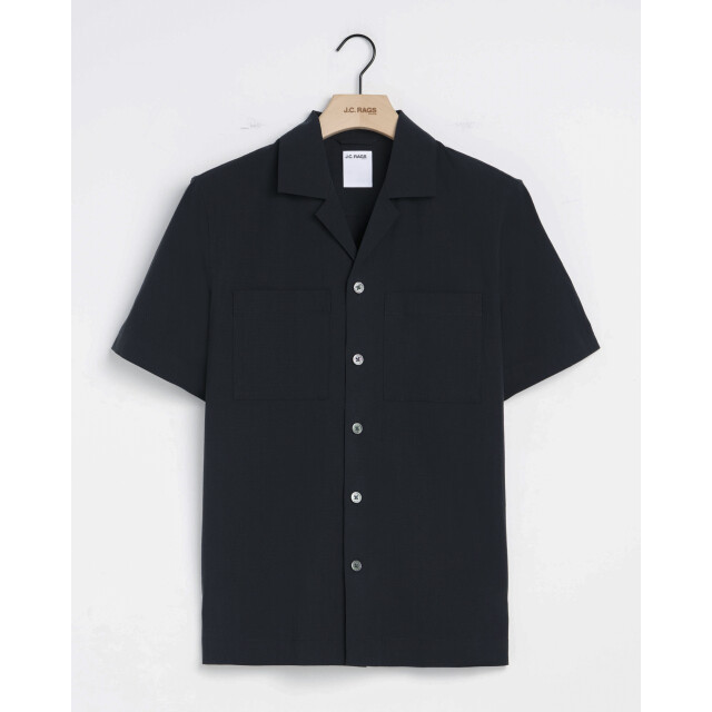 J.C. Rags Casual overhemd donker 103330-002-L large