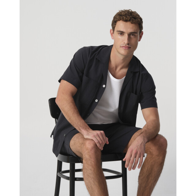 J.C. Rags Casual overhemd donker 103330-002-L large