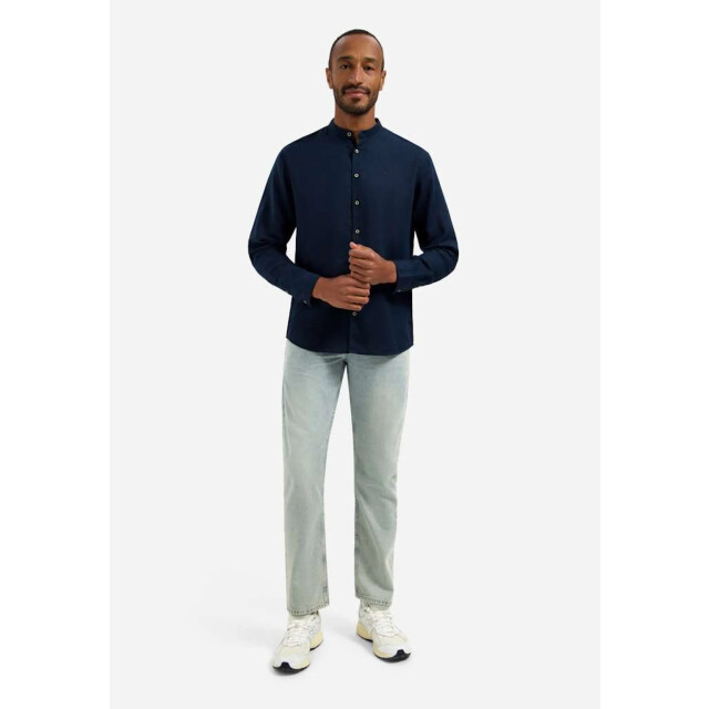No Excess Shirt with linen granddad night 31470218SN-078 large