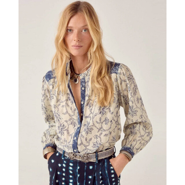Maison Hotel Blouse lange mouw cleo Maison Hotel Blouse lange mouw CLEO large