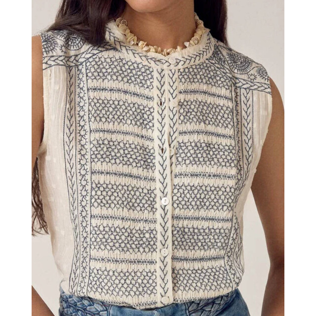 Maison Hotel Top zonder mouw irina Maison Hotel Top zonder mouw IRINA large