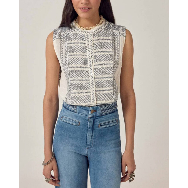 Maison Hotel Top zonder mouw irina Maison Hotel Top zonder mouw IRINA large