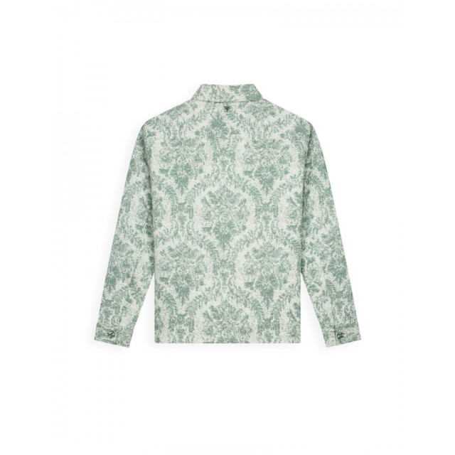 Pure Path 26010202 14 heren overshirt - flower zipped 14/26010202 large