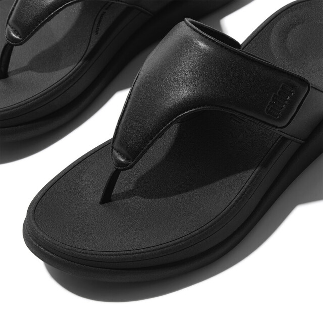 FitFlop Fitflop™ f-mode go adjustable – teenslippers in diverse kleuren FitFlop™ F-Mode Go Adjustable Zwart – Teenslippers in Diverse Kleuren large