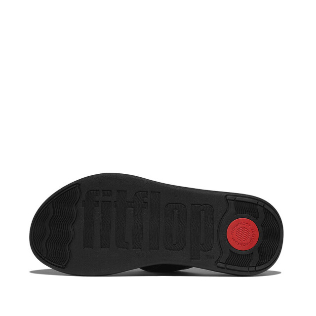 FitFlop Fitflop™ f-mode go adjustable – teenslippers in diverse kleuren FitFlop™ F-Mode Go Adjustable Zwart – Teenslippers in Diverse Kleuren large