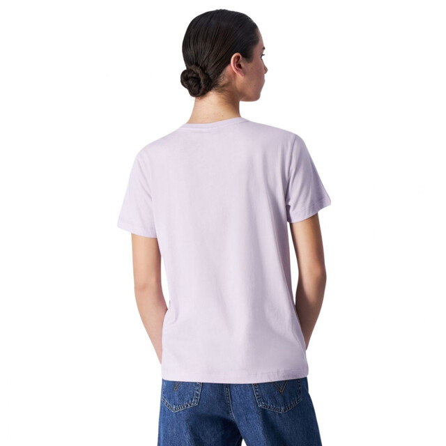 Champion Dames gebrandmerkt mouw t-shirt UTPP10471_violet large