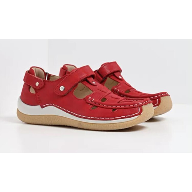 Wolky Wolky 04528 Esperanza Comfort Schoenen Rood Wolky 04528 Esperanza large
