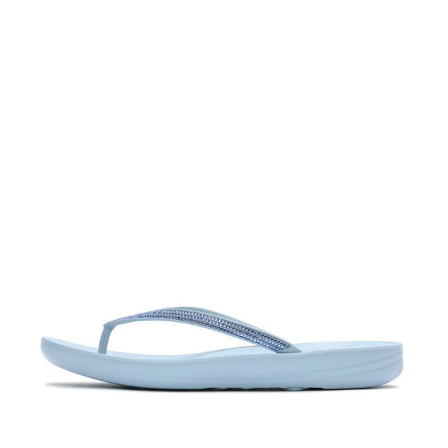 FitFlop Fitflop™ iqushion sparkle cloudy blue dames slippers – lichtgewicht ergonomische teenslippers FitFlop™ Iqushion Sparkle Cloudy Blue Dames Slippers – Lichtgewicht Ergonomische Teenslippers large