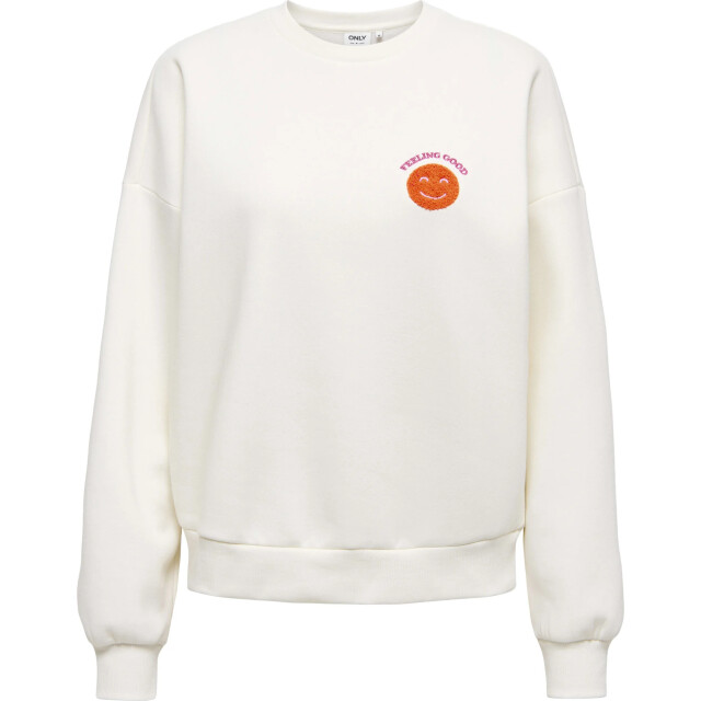 Only Onldaze l/s o-neck terry print cs we swt cloud dan 15375573-177922002 large