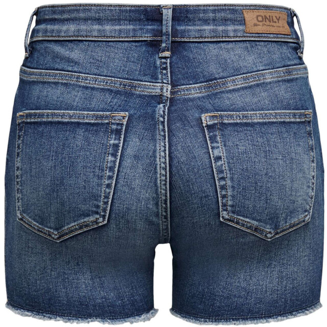 Only Blush life mid sk raw shorts dark blue de 15196303-177938 large