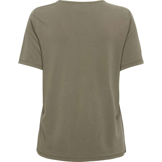 Only Onlfree s/s split v-neck top jrs canteen 15368626-305221 large