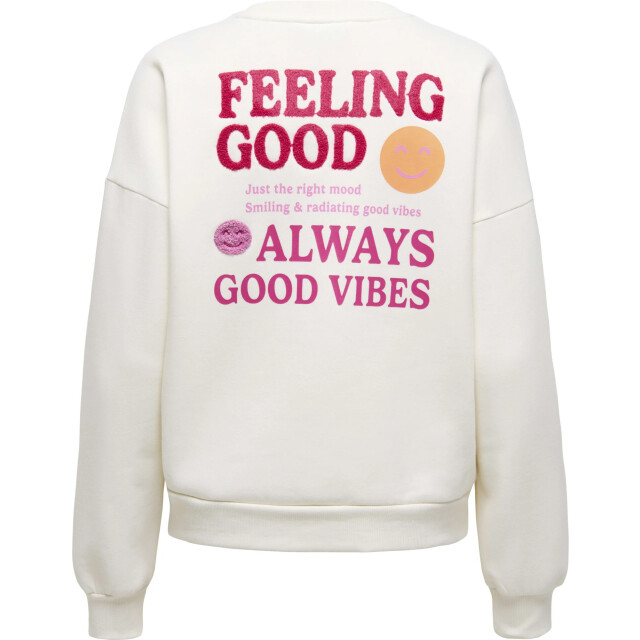 Only Onldaze l/s o-neck terry print cs we swt cloud dan 15375573-177922002 large