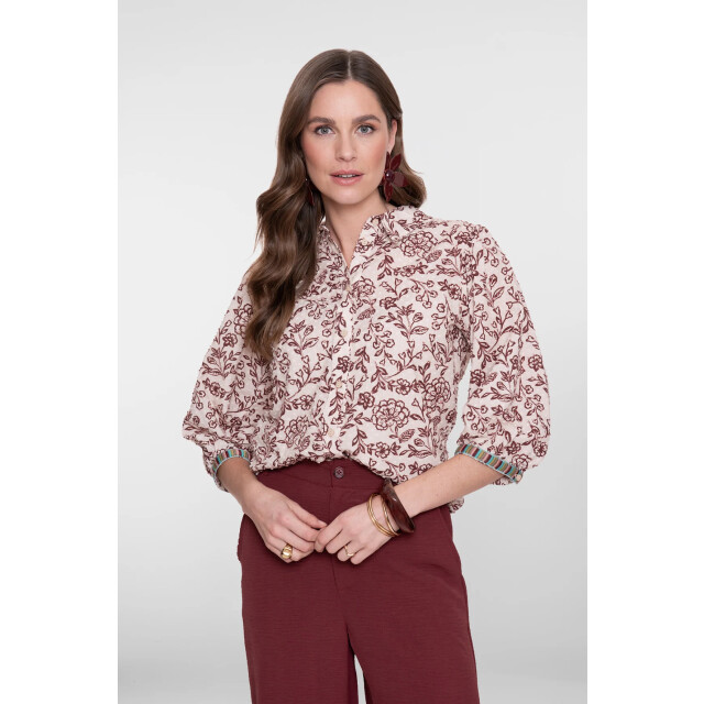 Geisha 63191-20 blouse met bloemetjespatroon 63191-20 Blouse met bloemetjespatroon large