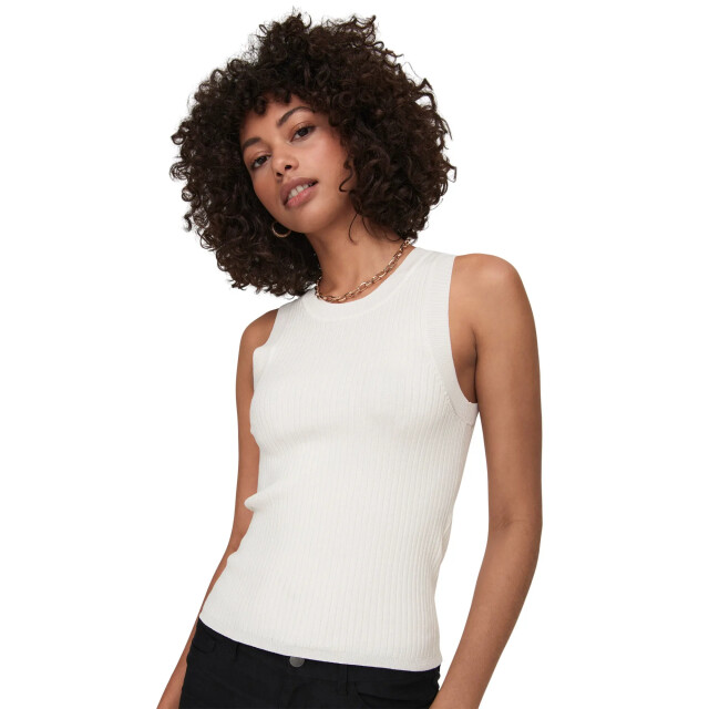 Jacqueline de Yong aya tank top knt noos 15287501 cloud dancer sky captain 06010.198.0100 large