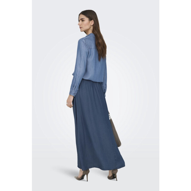 Jacqueline de Yong jasper mw maxi skirt wvn dia 15369401 dark blue denim 06415.267.0156 large