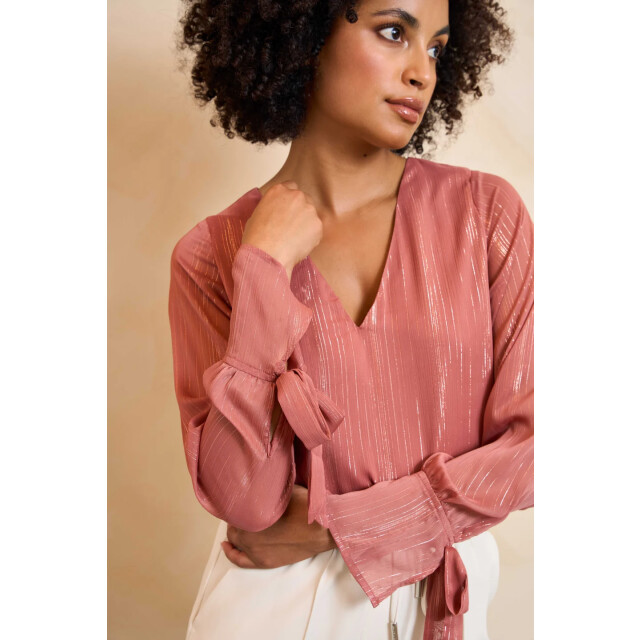 Lofty Manner ra01.1 blouse lora 309 mauve 06615.620.0050 large