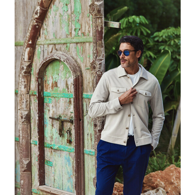 Blue Industry Het overshirt met knoopsluiting | MilanoS26-M33 large