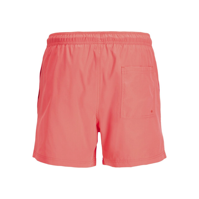 Jack & Jones Heren zwemshort jpstmaui tropic effen hot coral 12291385-Hot Coral large