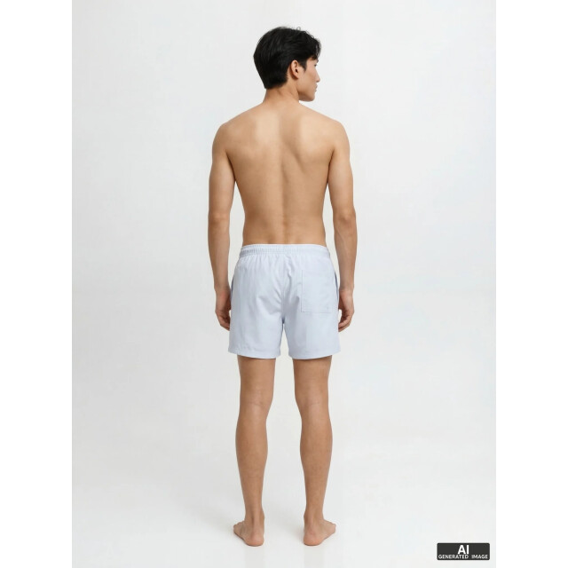 Jack & Jones Heren zwemshort jpstmaui tropic effen 12291385-Celestial Blue large