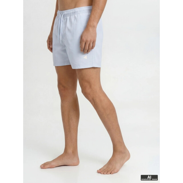 Jack & Jones Heren zwemshort jpstmaui tropic effen 12291385-Celestial Blue large