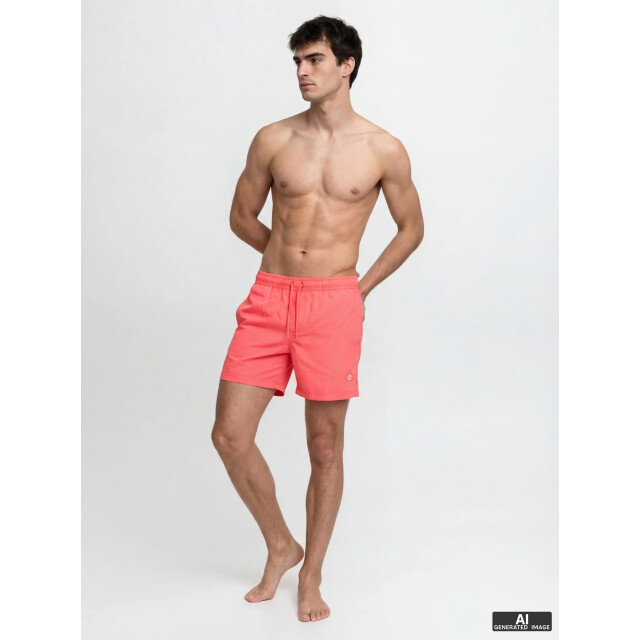 Jack & Jones Heren zwemshort jpstmaui tropic effen hot coral 12291385-Hot Coral large