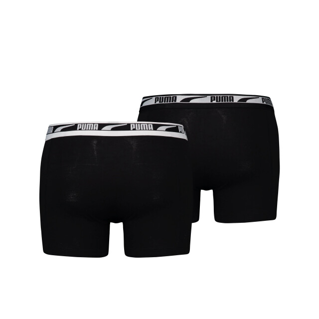 Puma Men multi logo boxer 2-pack 701221416 - 701221416 001Black large
