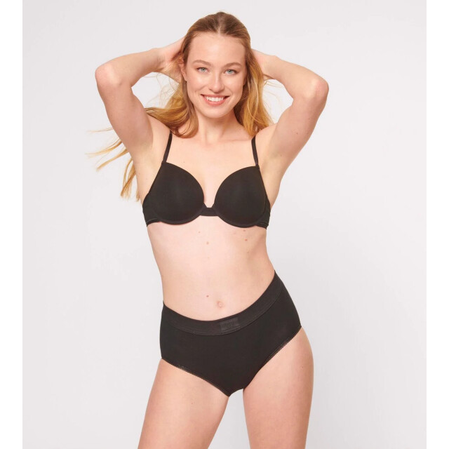 Sloggi Double comfort maxi zwart Sloggi Double Comfort Maxi 10010178 0004 large