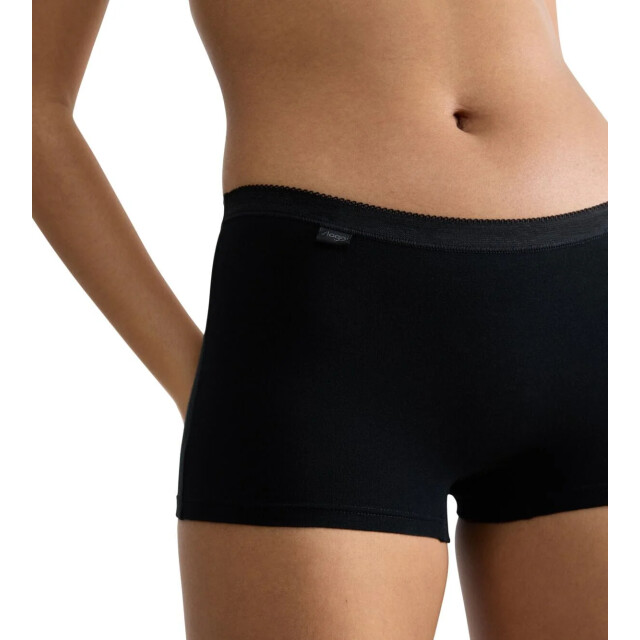 Sloggi Basic+ short zwart Sloggi Dames Basic+ Short 10189218 0004 black large