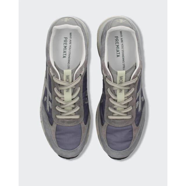 Premiata Heren moerun sneaker VAR 8077-Blauw large