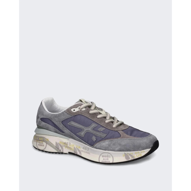 Premiata Heren moerun sneaker VAR 8077-Blauw large