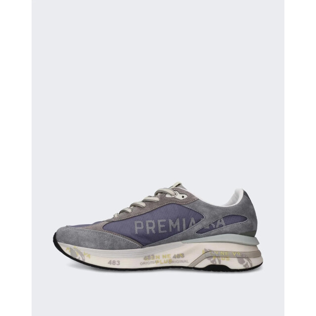Premiata Heren moerun sneaker VAR 8077-Blauw large