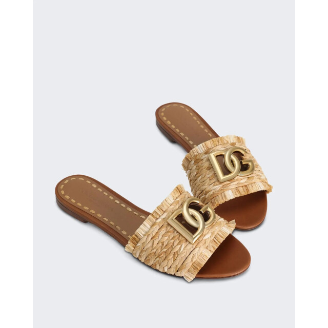 Dolce and Gabbana Dames flat slides CQ0646-AN217-8B218 large