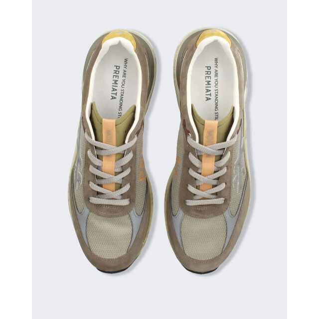 Premiata Heren moerun sneaker VAR 7871-Groen large