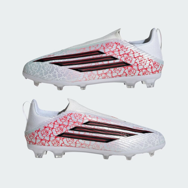 Adidas f50 league ll fg/mg j ly voetbal schoen firm ground jongens - 073780_100-3,5 large