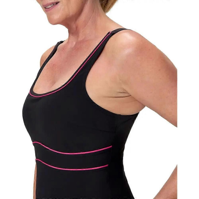 Speedo solid contour eclipse 1p wedstrijd badpak dames - 073156_990-38 large