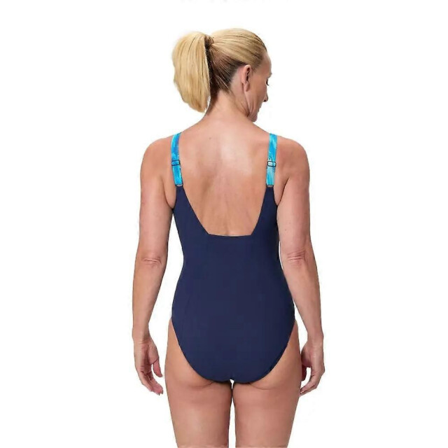 Speedo print contour eclipse 1p wedstrijd badpak dames - 073157_230-38 large