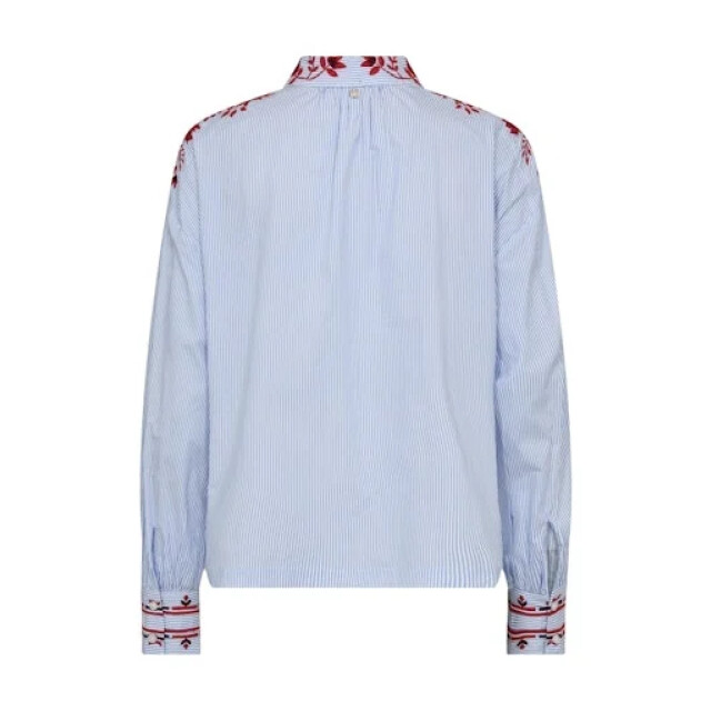 Mos Mosh 178550 835 mosmosh mmosmo stripey shirt brunnera blue 178550 835 large