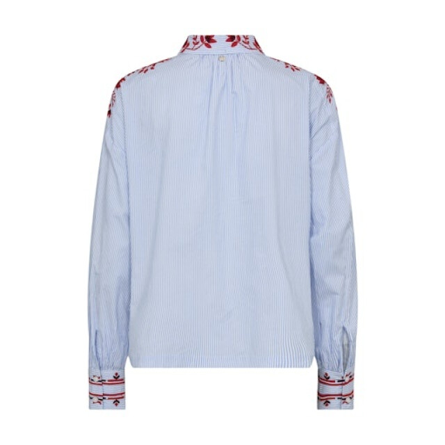 Mos Mosh 178550 835 mosmosh mmosmo stripey shirt brunnera blue 178550 835 large