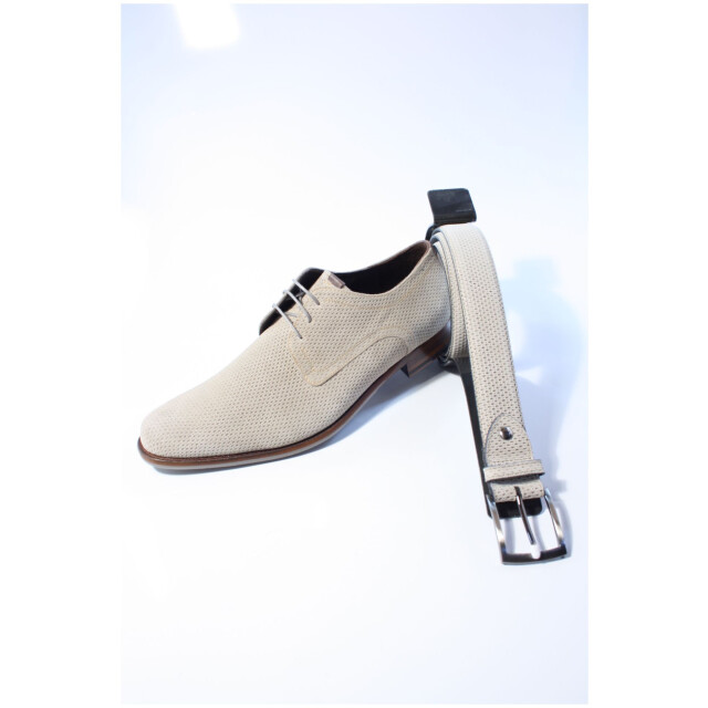 Floris van Bommel 10095 De Belter Riemen Beige  10095 De Belter  large