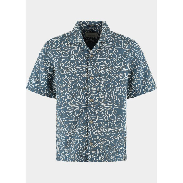 Dstrezzed Casual hemd korte mouw leo resort shirt 311509/621 205453 large