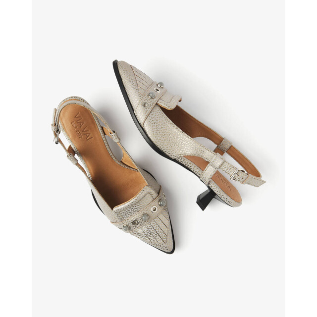 Via Vai VIA VAI Sandalen met hak 62398 LEA AILEEN Sandalen Beige VIA VAI Sandalen met hak 62398 LEA AILEEN large