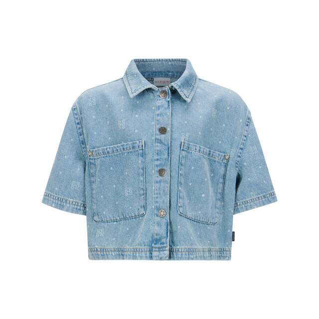 Retour Blouse rjg-061-500 flore Retour Jeans Blouse RJG-061-500 Flore large