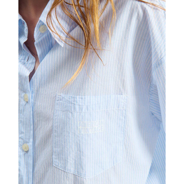 American Vintage Blouse lange mouw elu06ae American Vintage Blouse lange mouw ELU06AE large